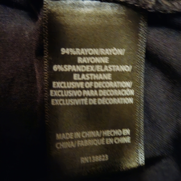 Idyllwind Free Fly Black Fringe Sleeve Top with Ombre Fringe - Picture 7 of 9